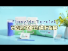 Vernice al fluoruro dentale approvata CE con 5% di sodio per dentista