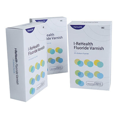 qualità  0.5g 5% Sodium Profluorid Varnish With Special Brush Sweet Flavor Fabbrica