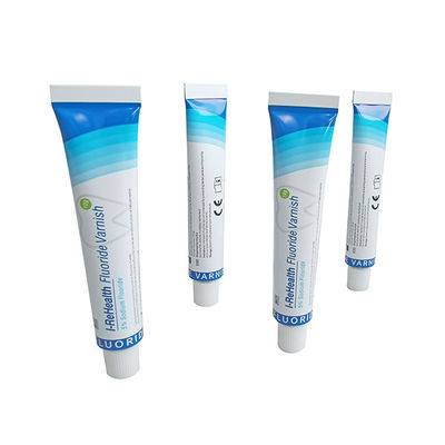 Vernice gialla di secchezza rapida pediatrica del fluoruro con sapore saporito