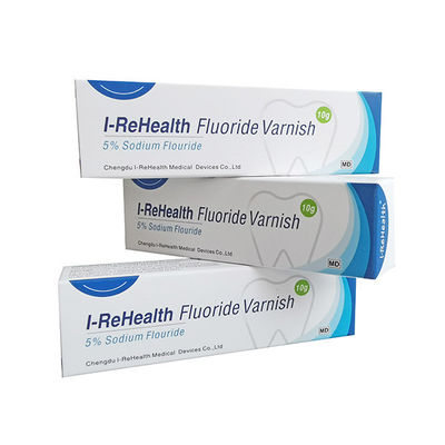 vernice gialla del fluoruro di sodio di 10g /Piece 5% per il bambino