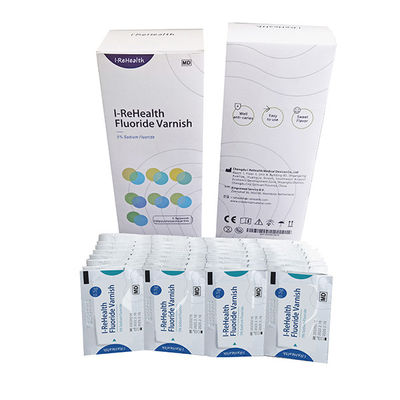la vernice del fluoruro di 0.5g 22600ppm per impedisce la carie dentale degli adulti ed allevia la sensibilità