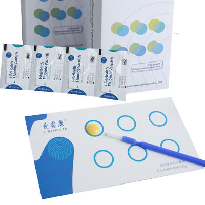 Vernice pediatrica del fluoruro di odontoiatria del CE applicata alla prevenzione 0.5g/Pouch di carie dentaria