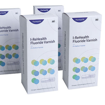 Vernice dentaria del fluoruro del fluoruro di sodio di 5% con colore giallo per l'ospedale