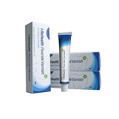 Vernice dentaria del fluoruro pediatrico NaF di sapore 5% del melone per i denti sensibili 10g