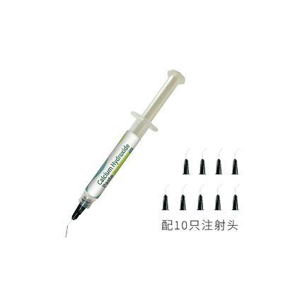 43% content calcium hydroxide  used  for disinfection  of Root Canals with 2g/syringe