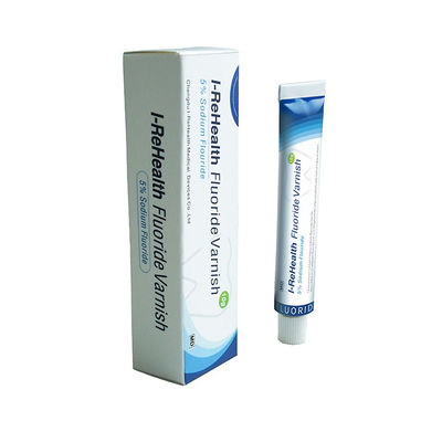 Il fluoruro dentario appiccicoso Naf naturale della vernice della resina 5% impedisce la carie dentaria