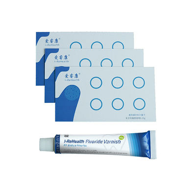 La vernice del fluoruro di sodio della resina naturale 22600ppm per gli adulti ripara la demineralizzazione