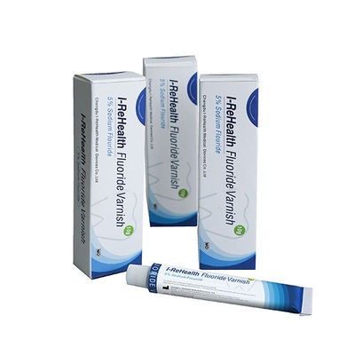 10-15s che cura la vernice pediatrica del fluoruro di trattamento del fluoruro di carie dentaria