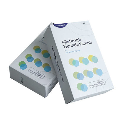 vernice stabilita del fluoruro di sodio 0.5g 10 per i denti sensibili degli adulti