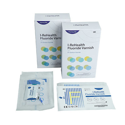 Vernice stabilita del fluoruro di sodio 0.5g 10 dentari per demineralizzazione ortodontica