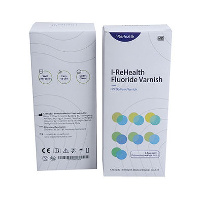 Vernice del fluoruro di sodio di 5% per il trattamento di sensibilità di denti degli adulti 10-15s