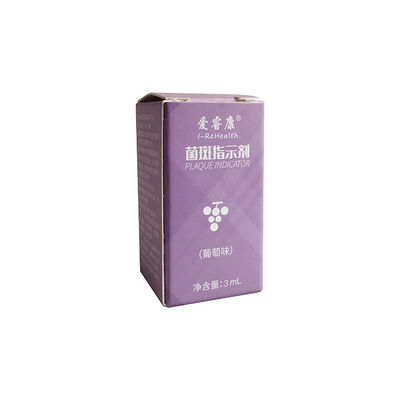 3ml due colora l'indicatore della placca per i denti che puliscono in igiene dentale