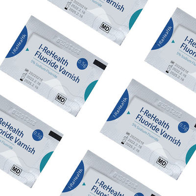 vernice dentaria Teatment del fluoruro di 5%NaF 0.5g per demineralizzazione ortodontica